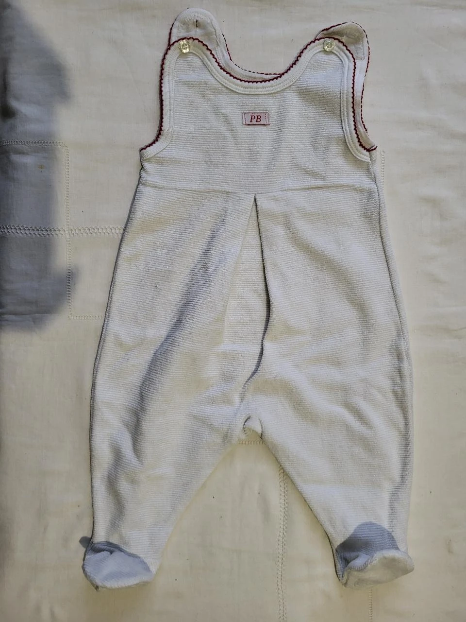 1 pyjama sans manche garçon 3 mois